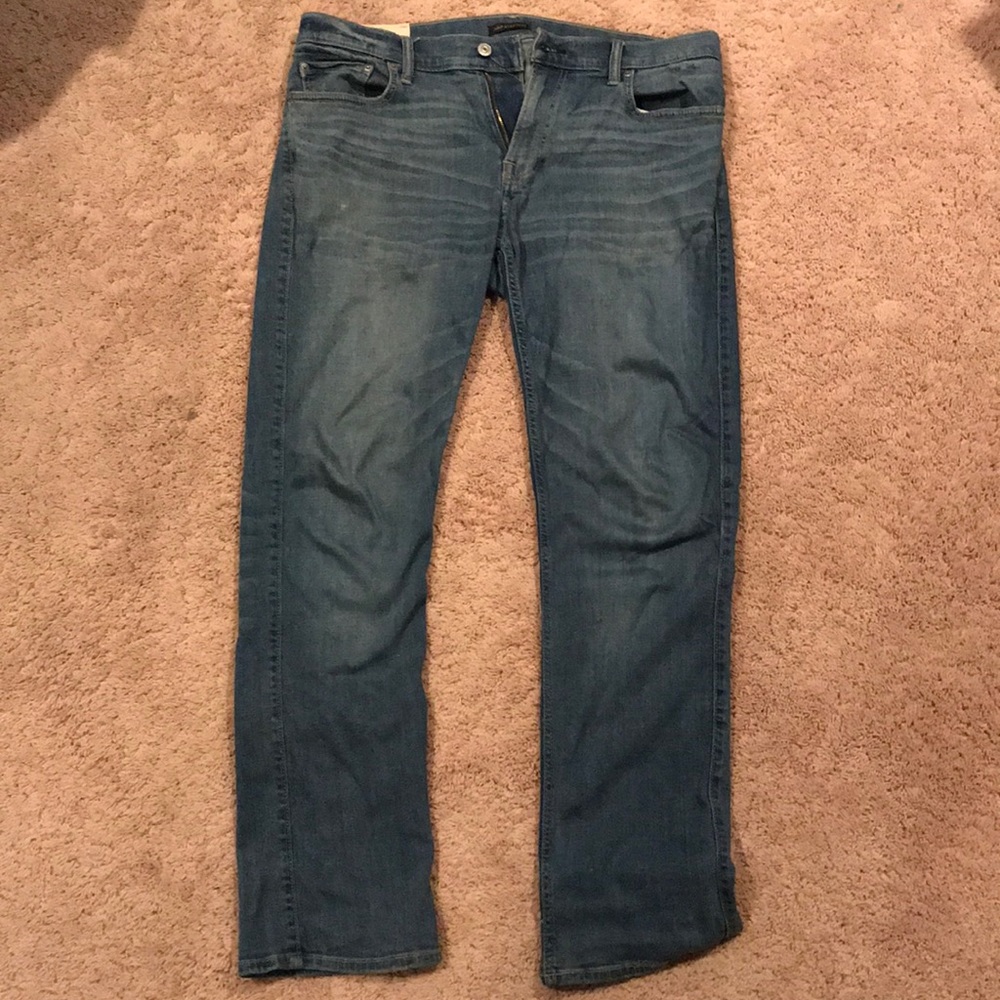 Abercrombie and Fitch stretch jeans. 33x32